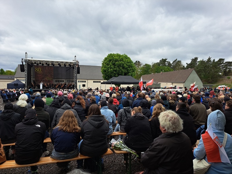 Główne uroczystości 80. rocznicy wyzwolenia niemieckiego obozu FKL Ravensbrück, 4 maja 2025 r. Fot. Marta Szczesiak-Ślusarek (IPN)