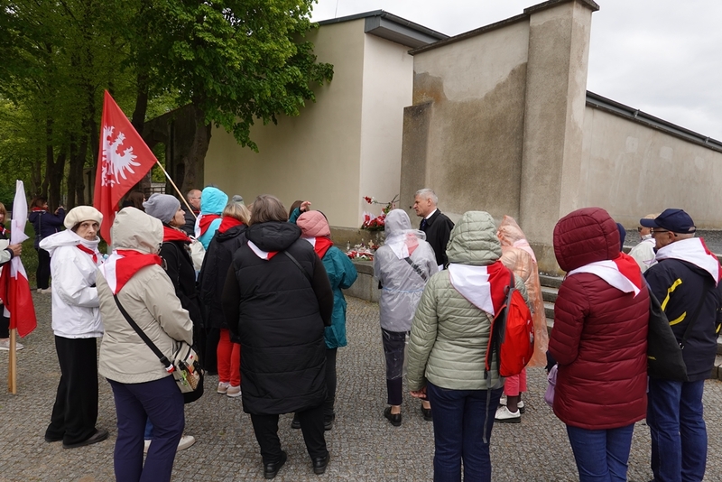 Spotkanie z Pawłem Woźniakiem. Miejsce Pamięci i Przestrogi Ravensbrück. Fot. Tomasz Cieślak (IPN)