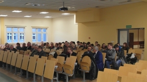 Wykłady odbyły się w Auli Wyższej Szkoły Pedagogiki i Administracji im. Mieszka I w Nowym Tomyślu