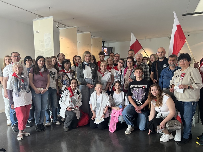 Spotkanie z Panią Marthą Gammer z Komitetu Pamięci Gusen w Memoriale Gusen.