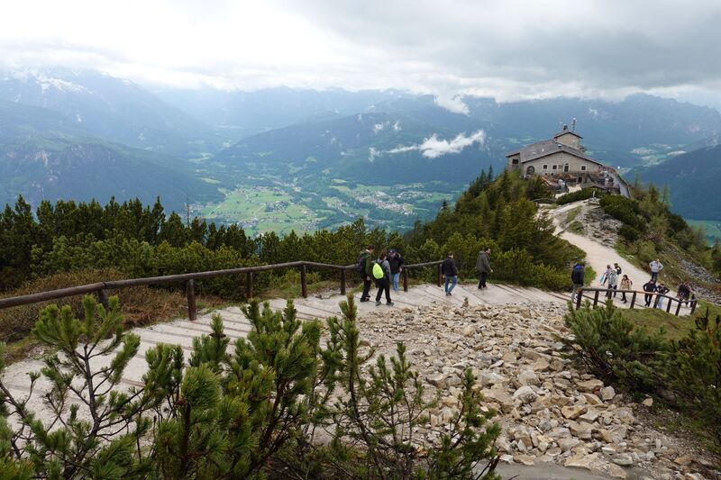 Widok na Kehlsteinhaus, Obersalzberg. Fot. Tomasz Cieślak (IPN)