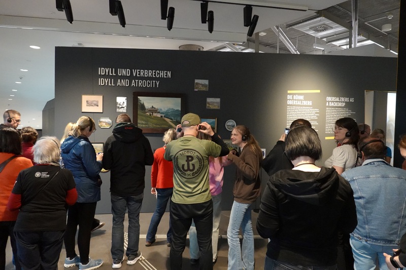 Wizyta w Centrum Dokumentacji Obersalzberg w Niemczech. Fot. Tomasz Cieślak (IPN)