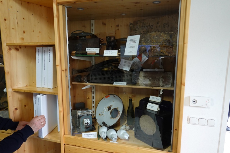 Wizyta w lokalnym muzeum w St. Georgen an der Gusen. Fot. Tomasz Cieślak (IPN)