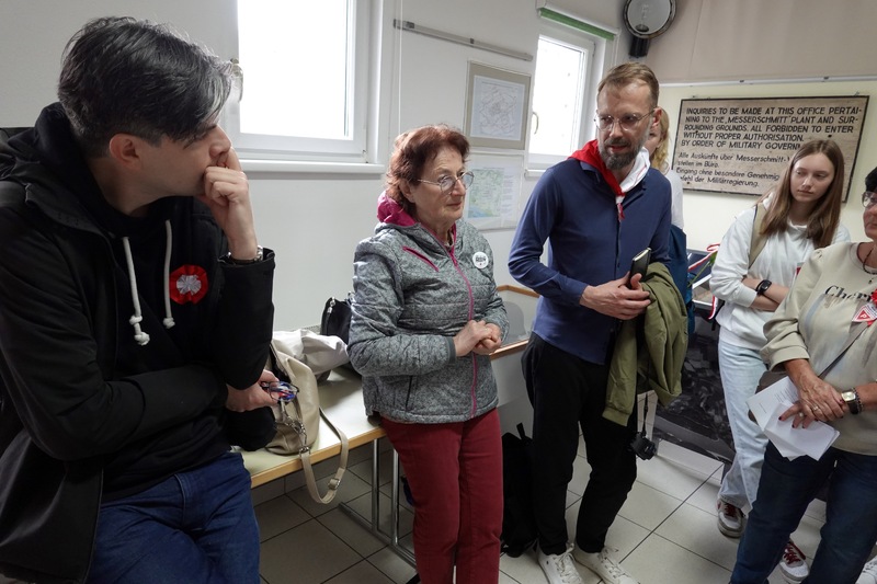 Spotkanie z Martha Gammer w muzeum w St. Georgen an der Gusen. Fot. Tomasz Cieślak (IPN)