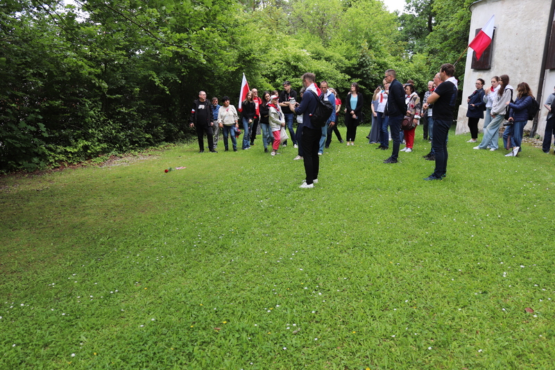 Wykład prok. Marka Rabiegi dotyczący zbrodni dokonanych przez narodowych socjalistów w Zamku Hartheim w latach 1940-1944. Fot. Tomasz Cieślak (IPN)