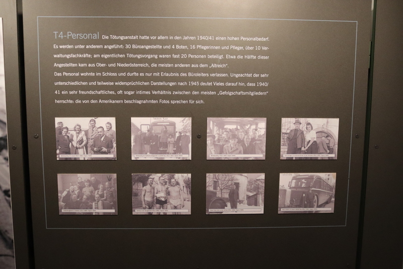 Wystawa stała w Miejscu Pamięci i Edukacji Zamku Hartheim. Fot. Tomasz Cieślak (IPN)