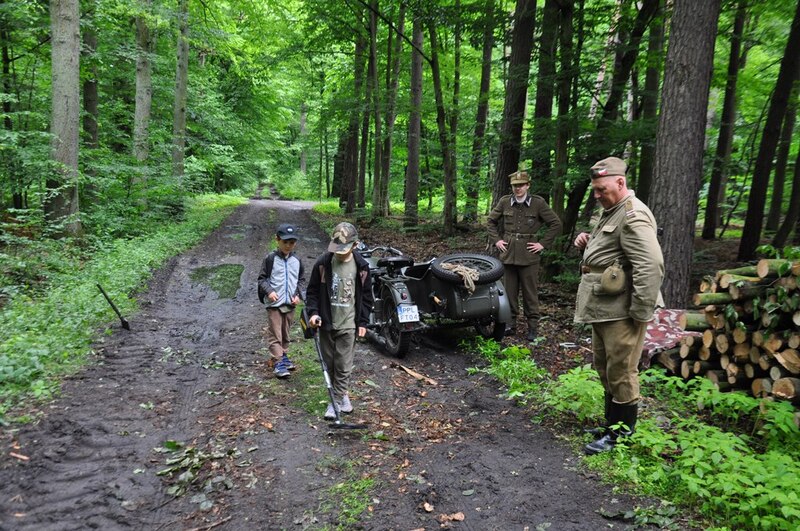 IX Rajd Szlakiem Żołnierzy Wyklętych w Lasach Taczanowskich 2025. Fot. Tomasz Cieślak IPN