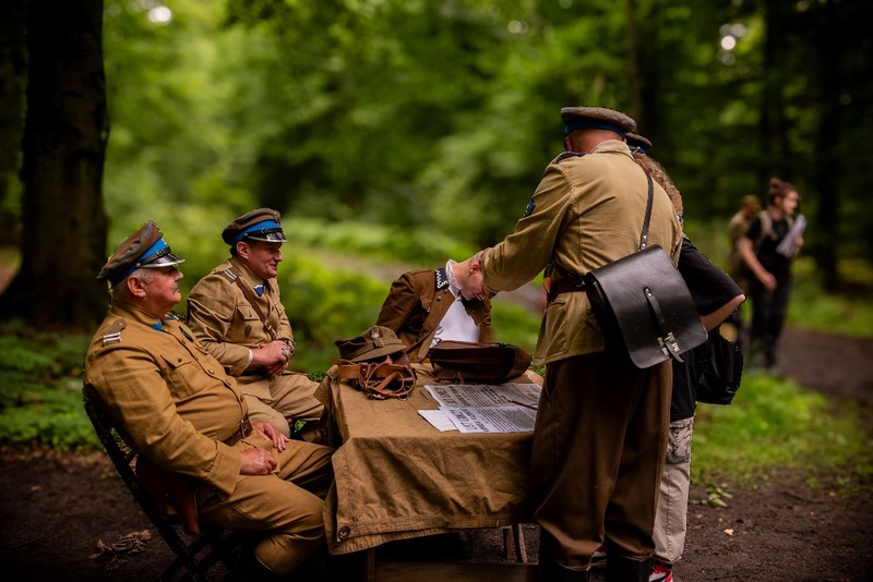 IX Rajd Szlakiem Żołnierzy Wyklętych w Lasach Taczanowskich 2025. Fot. Tomasz Cieślak IPN