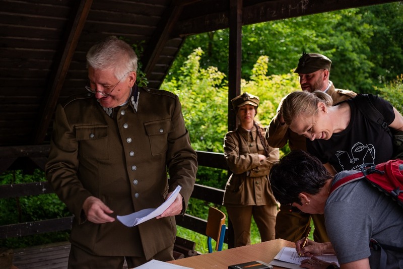 IX Rajd Szlakiem Żołnierzy Wyklętych w Lasach Taczanowskich 2025. Fot. Beata Łukowska-Bartoszek