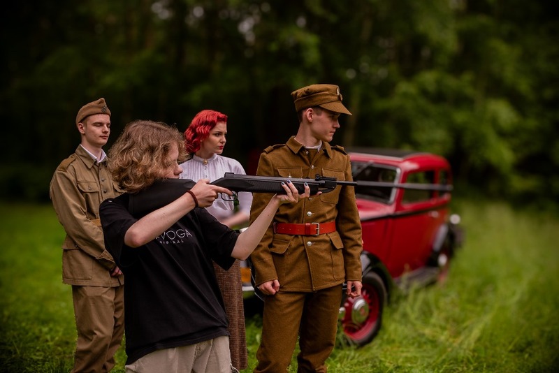IX Rajd Szlakiem Żołnierzy Wyklętych w Lasach Taczanowskich 2025. Fot. Beata Łukowska-Bartoszek