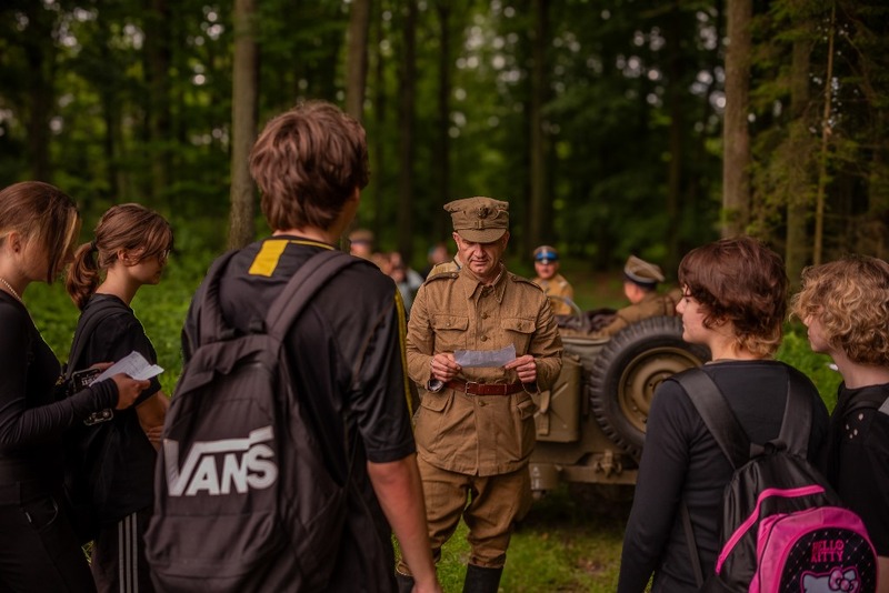 IX Rajd Szlakiem Żołnierzy Wyklętych w Lasach Taczanowskich 2025. Fot. Beata Łukowska-Bartoszek