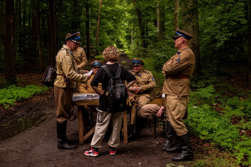 IX Rajd Szlakiem Żołnierzy Wyklętych w Lasach Taczanowskich 2025. Fot. Beata Łukowska-Bartoszek