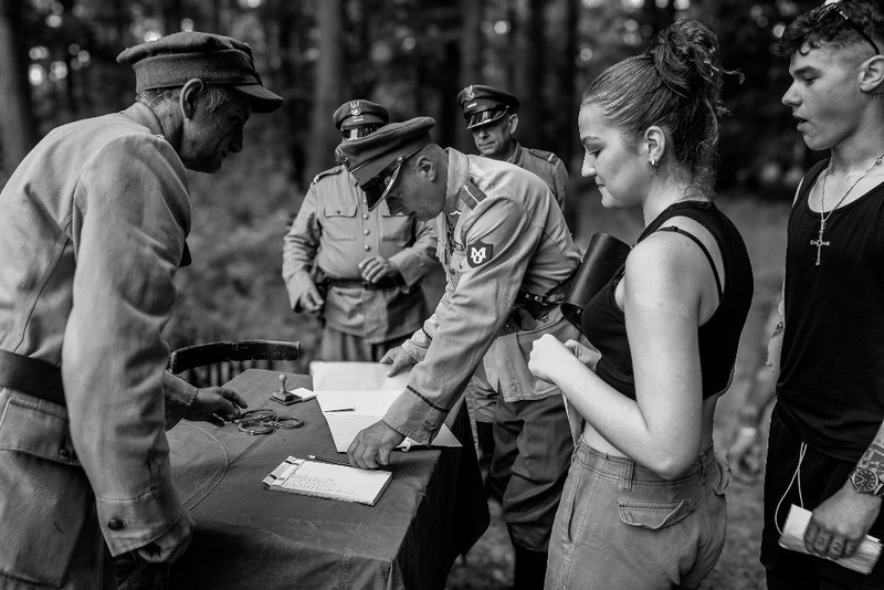 IX Rajd Szlakiem Żołnierzy Wyklętych w Lasach Taczanowskich 2025. Fot. Roksana Łysiak