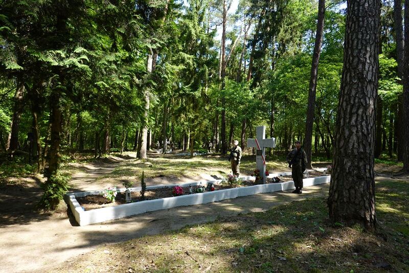 Uroczystości patriotyczne przy Kwaterze Siedmiu Grobów