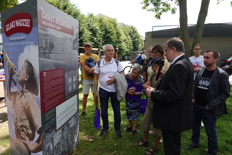 Otwarcie wystawy „ORP «Orzeł» (1938–1940)”. Fot. Witold Sobócki