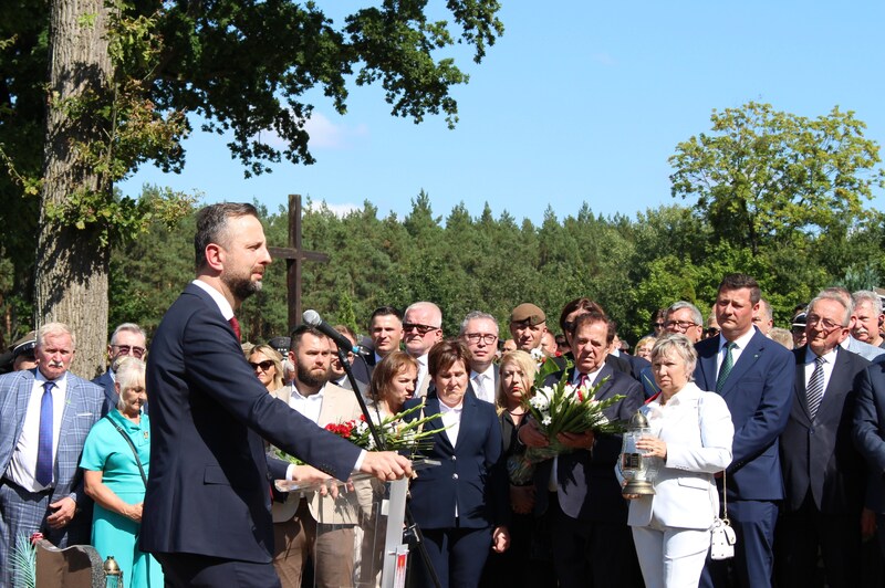 Upamiętnienie ppor. Piotra Konieczki. Fot. Marta Sankiewicz IPN