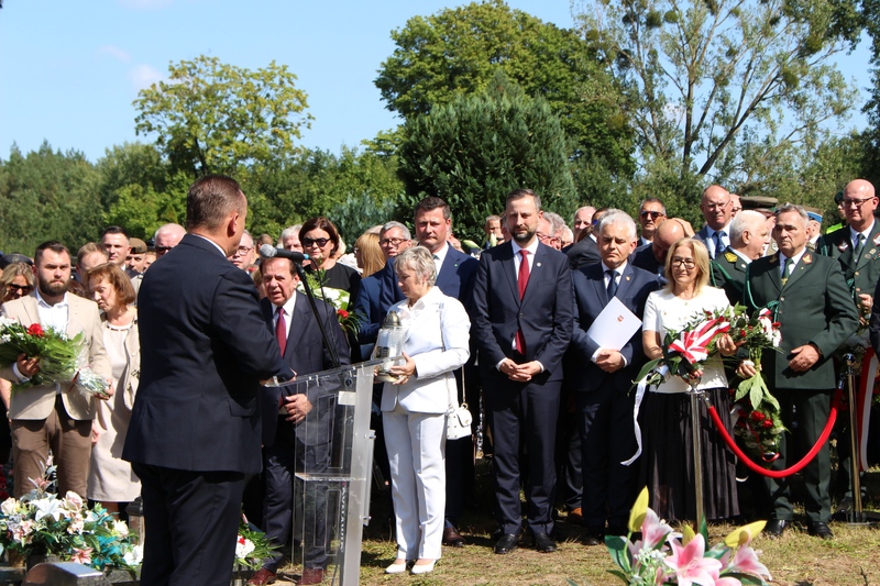 Upamiętnienie ppor. Piotra Konieczki. Fot. Marta Sankiewicz IPN
