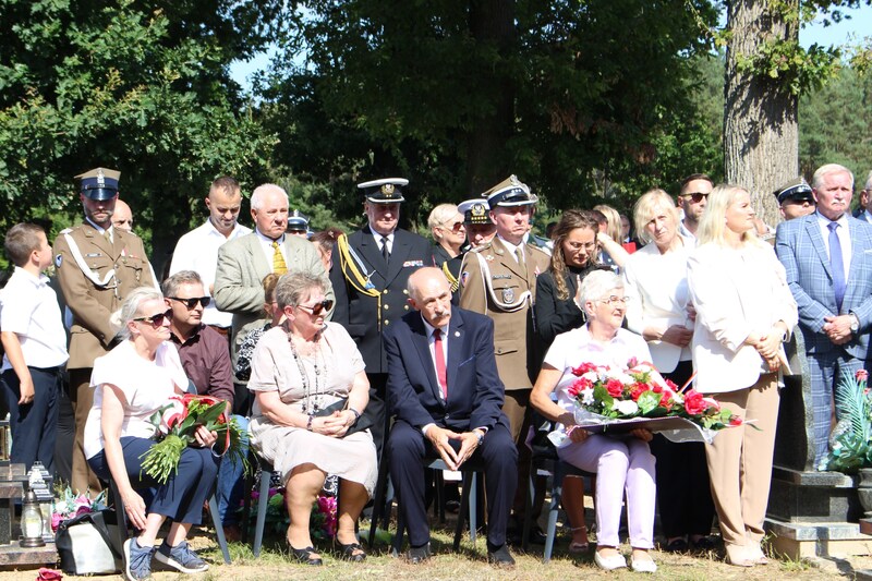 Upamiętnienie ppor. Piotra Konieczki. Fot. Marta Sankiewicz IPN