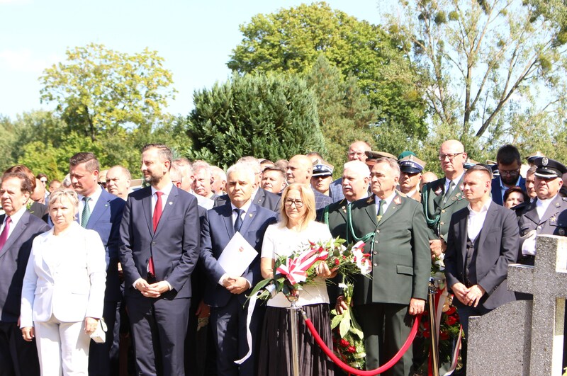 Upamiętnienie ppor. Piotra Konieczki. Fot. Marta Sankiewicz IPN