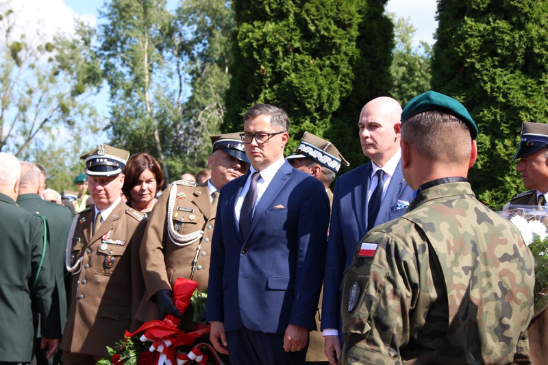 Upamiętnienie ppor. Piotra Konieczki. Fot. Marta Sankiewicz IPN