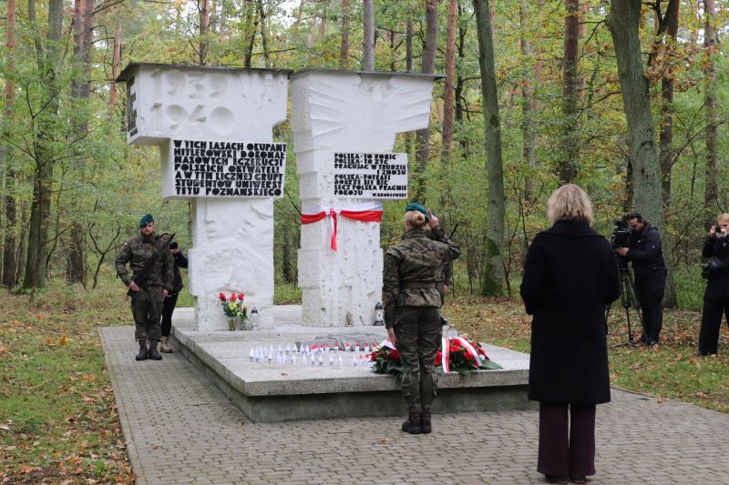 VII Marsz Pamięci w Lasach Palędzko-Zakrzewskich. Fot. Dawid Buczkowski (IPN)