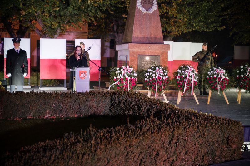 Uroczystości podsumowujące XVII edycję akcji „Zapal znicz pamięci”. Fot. Hubert Marciniak