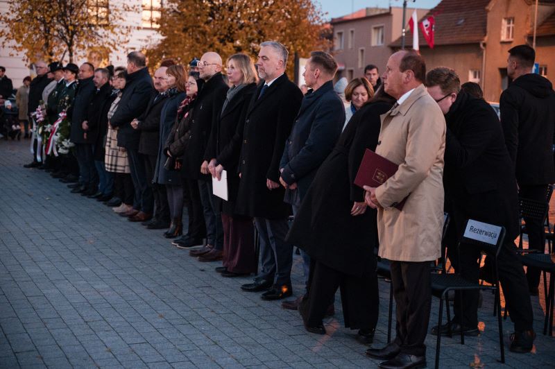 Uroczystości podsumowujące XVII edycję akcji „Zapal znicz pamięci”. Fot. Hubert Marciniak