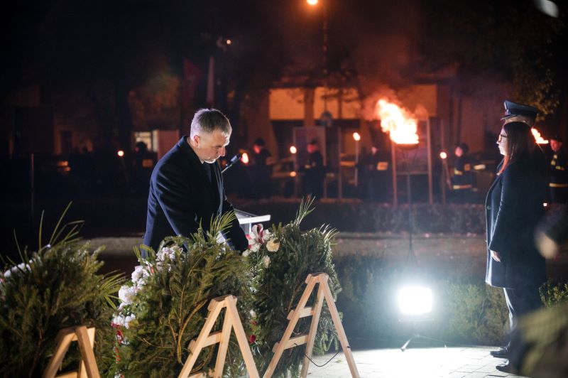 Uroczystości podsumowujące XVII edycję akcji „Zapal znicz pamięci”. Fot. Hubert Marciniak