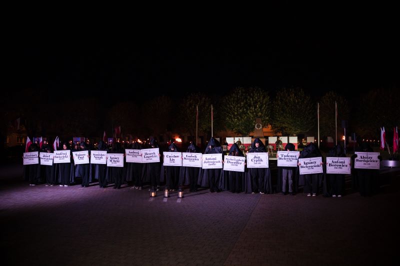 Uroczystości podsumowujące XVII edycję akcji „Zapal znicz pamięci”. Fot. Hubert Marciniak
