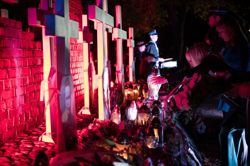 Uroczystości podsumowujące XVII edycję akcji „Zapal znicz pamięci”. Fot. Hubert Marciniak