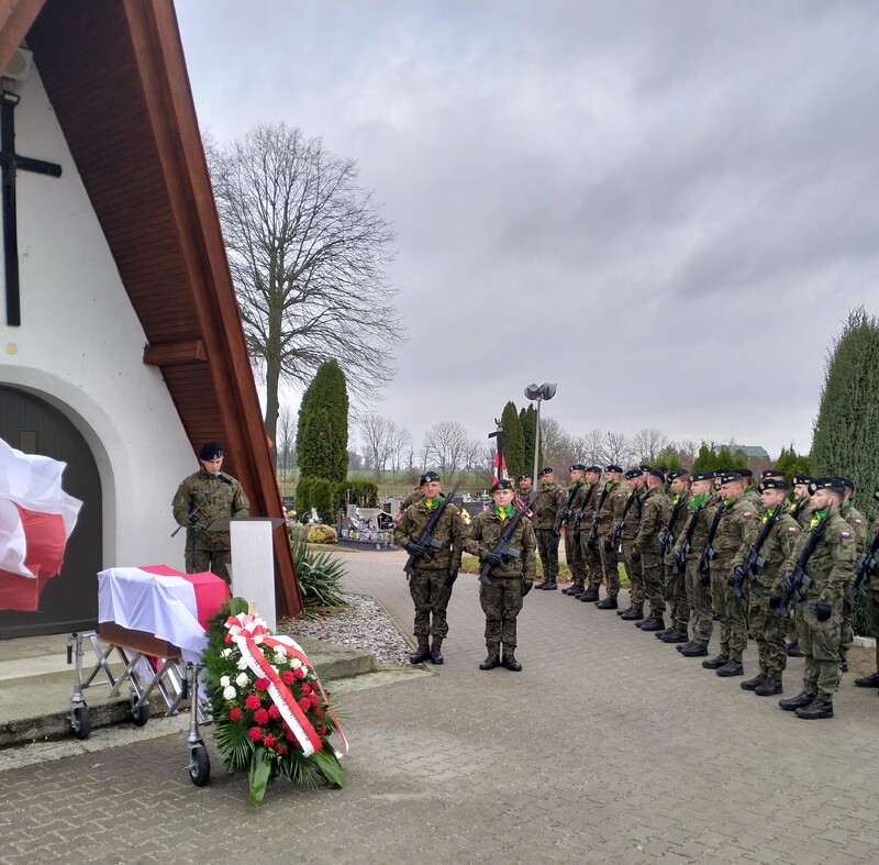 Uroczystości pogrzebowe szer. Kazimierza Ganicza