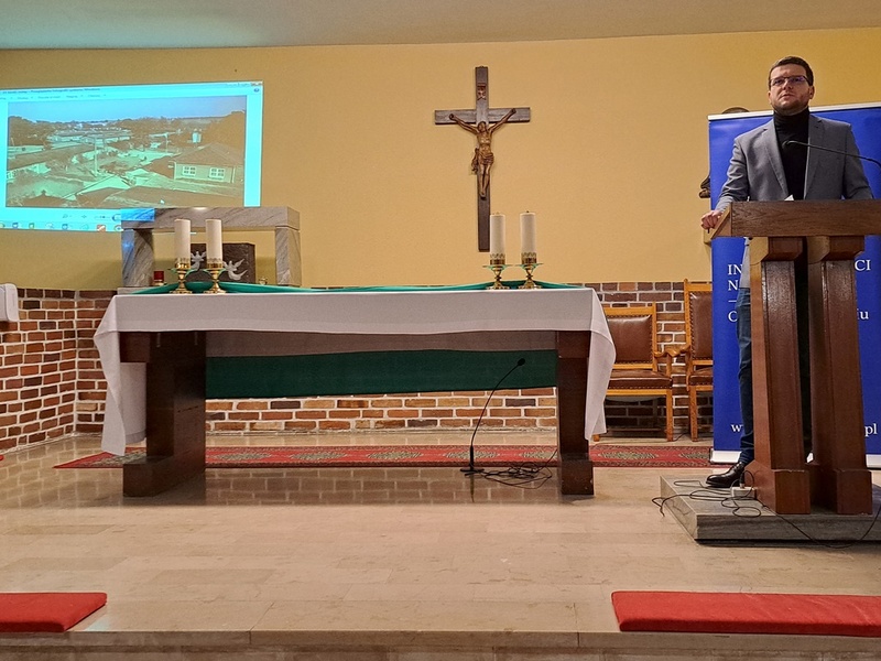 Promocja broszury popularnonaukowej. Fot. Konrad Białecki (IPN)