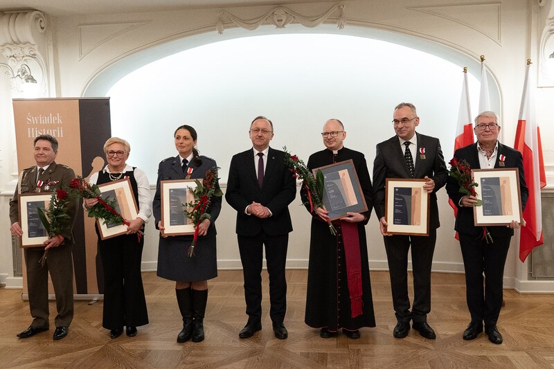 Gala XVI edycji Nagrody Honorowej Prezesa IPN „Świadek Historii”. Fot. Bartosz Kochański (IPN)