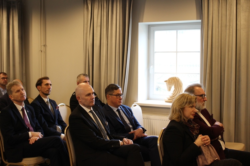 Uroczystość odsłonięcia tablicy upamiętniającej Stanisława i Karolinę Kaszyńskich. Fot. Marta Sankiewicz (IPN)