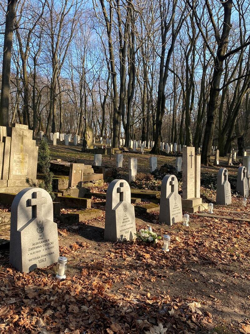 Cmentarz Garnizonowy na poznańskiej Cytadeli. Fot. Józef Świderczuk (IPN)