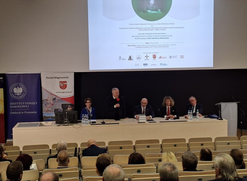 Regionalna Konferencja Naukowa „Wielkopolski ruch ludowy w walce o wolną Polskę”. Fot. Marta Sankiewicz (IPN)