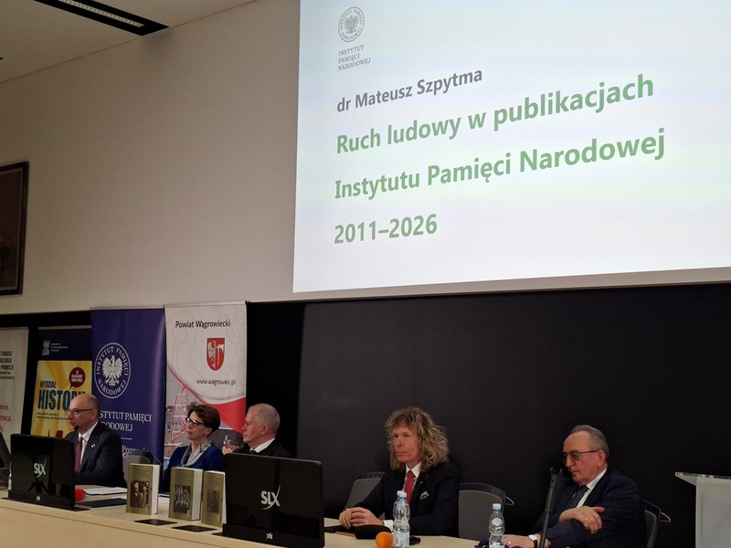 Regionalna Konferencja Naukowa „Wielkopolski ruch ludowy w walce o wolną Polskę”. Fot. Marta Sankiewicz (IPN)