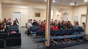 Spotkanie z uczniami Szkoły Podstawowej w Starych Oborzyskach