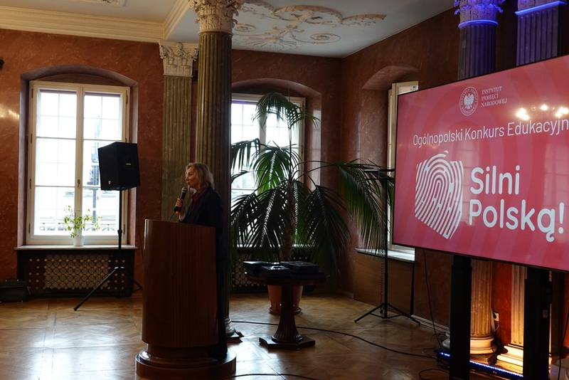Gala regionalna konkursu „Silni Polską!”. Fot. Dawid Buczkowski (IPN)