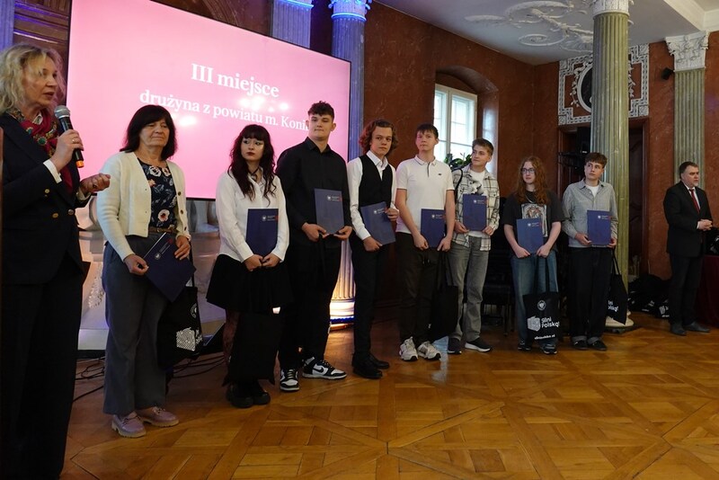 Gala regionalna konkursu „Silni Polską!”. Fot. Dawid Buczkowski (IPN)