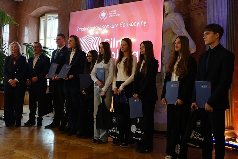 Gala regionalna konkursu „Silni Polską!”. Fot. Dawid Buczkowski (IPN)