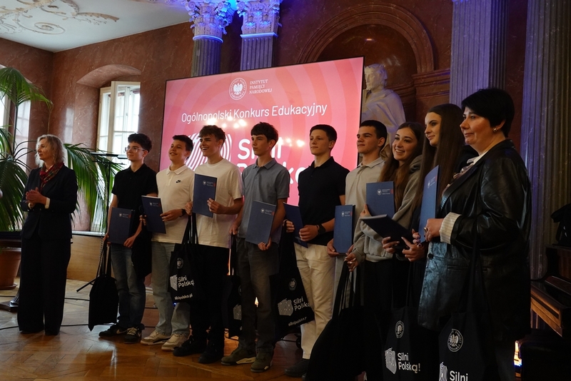 Gala regionalna konkursu „Silni Polską!”. Fot. Dawid Buczkowski (IPN)