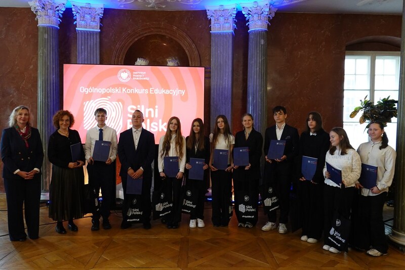 Gala regionalna konkursu „Silni Polską!”. Fot. Dawid Buczkowski (IPN)