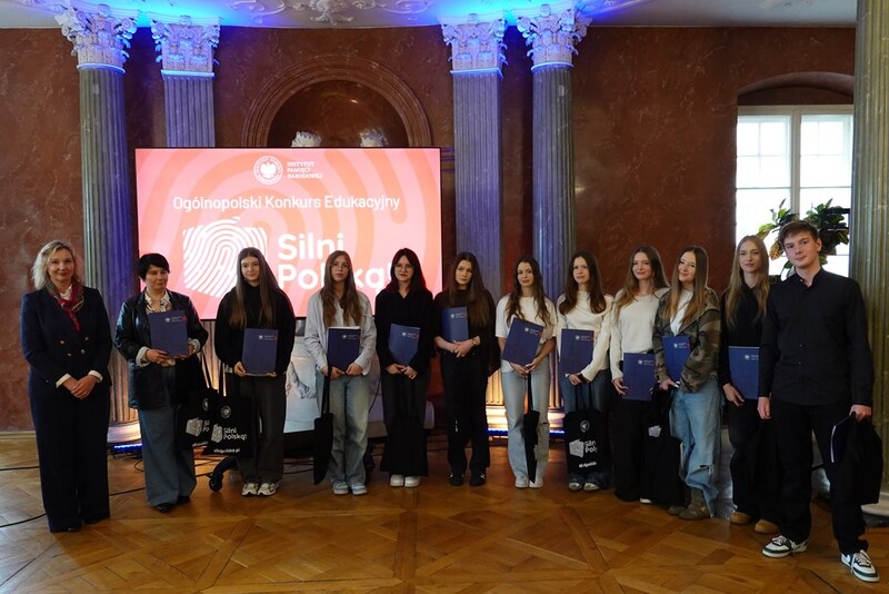 Gala regionalna konkursu „Silni Polską!”. Fot. Dawid Buczkowski (IPN)