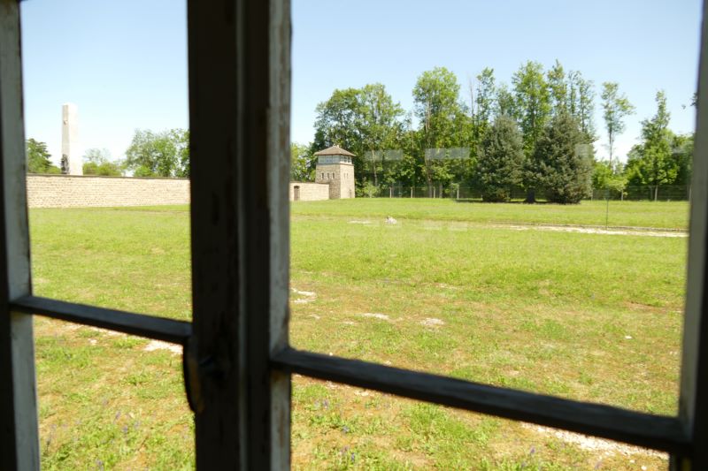 Zabudowania b. KL Mauthausen. Fot. Tomasz Cieślak (IPN)