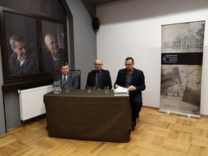 Panel dyskusyjny z udziałem dr. Marka Rezlera, dr. hab. Lecha Krzyżanowskiego i dr. hab. Macieja Fica.
