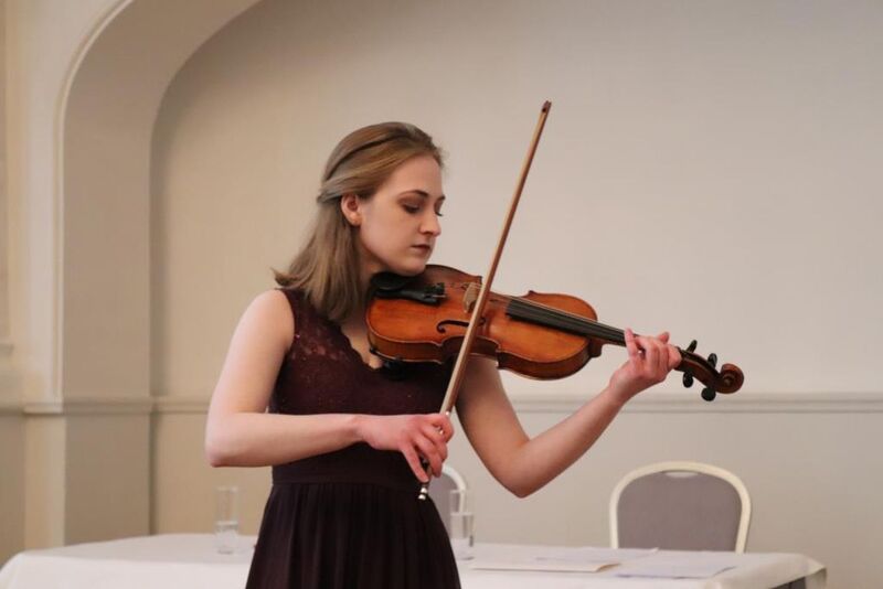 Minirecital w wykonaniu Justyny Grudzień z Akademii Muzycznej