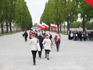 Uczestnicy Wyjazdu Pamięci w Dachau