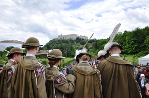 W oczekiwaniu na oficjalnne uroczystości upamiętniające 75. rocznicę bitwy o Monte Cassino
