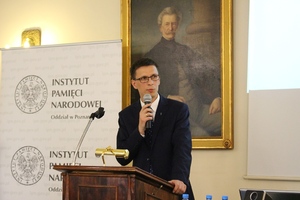 Organizator konferencji: dr Piotr Grzelczak z Oddziałowego Biura Badań Historycznych IPN w Poznaniu